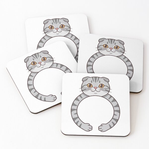 Item preview, Hugging Scottish Fold Cat designed and sold by brkvdesign.
