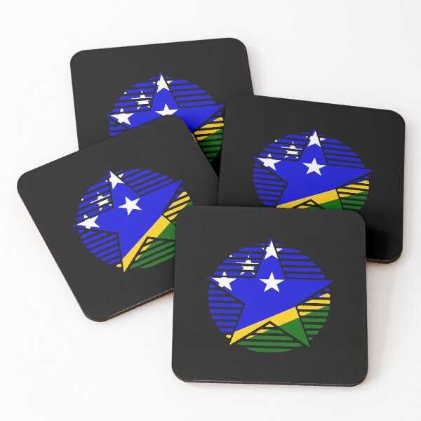 Item preview, Retro Solomon Islands Flag Star SB designed and sold by shitpostee.