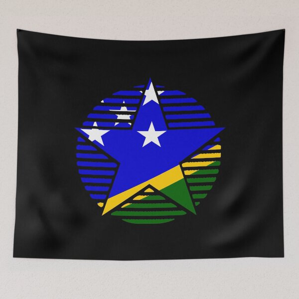 Item preview, Retro Solomon Islands Flag Star SB designed and sold by shitpostee.