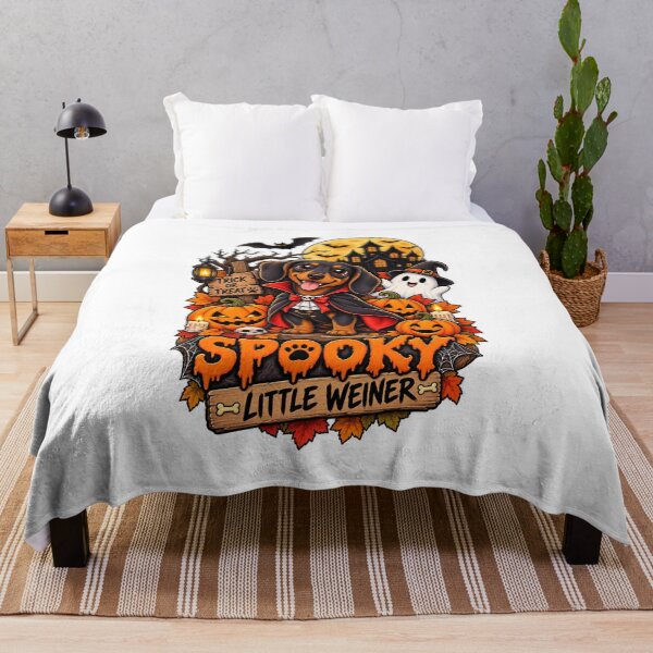 Item preview, Halloween Dachshund Vampire Dog Spooky Little Weiner designed and sold by afr-saad.