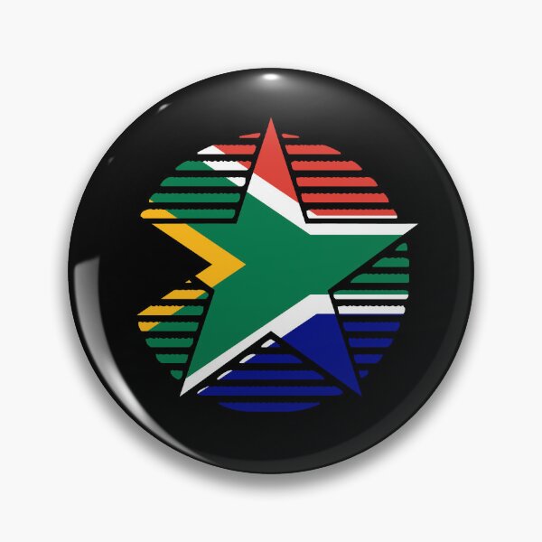 Item preview, Retro South Africa Flag Star ZA designed and sold by shitpostee.