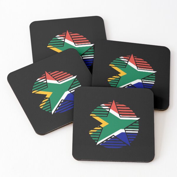 Item preview, Retro South Africa Flag Star ZA designed and sold by shitpostee.
