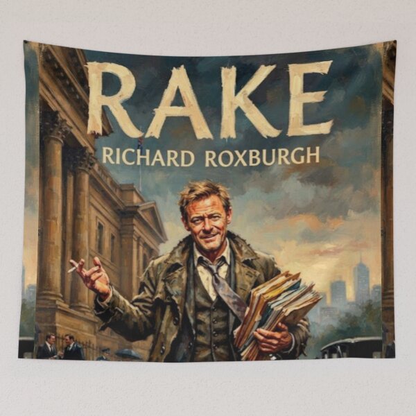 Item preview, Rake Legal Comedy Drama Fine Art Tribute designed and sold by Art's Diner.