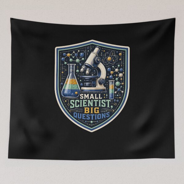 Item preview, Small Scientist Big Questions designed and sold by FreshPixelArt.