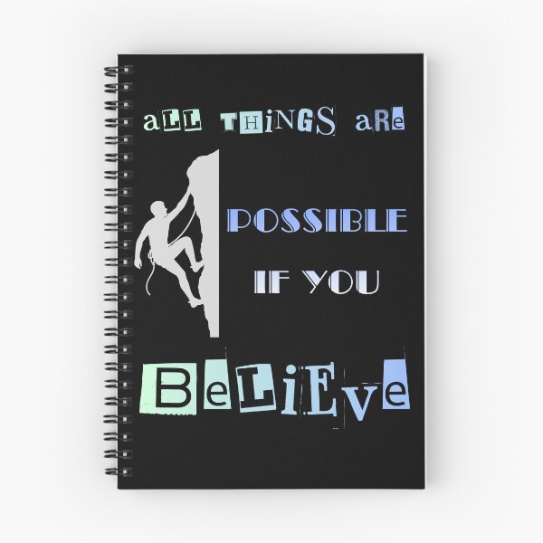Item preview, All Things Are Possible If You Believe. designed and sold by Dinasshop.