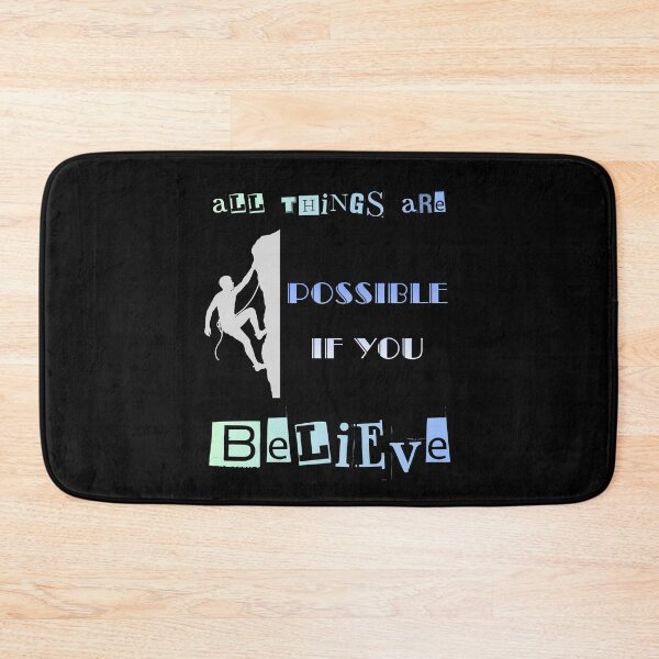 Item preview, All Things Are Possible If You Believe. designed and sold by Dinasshop.