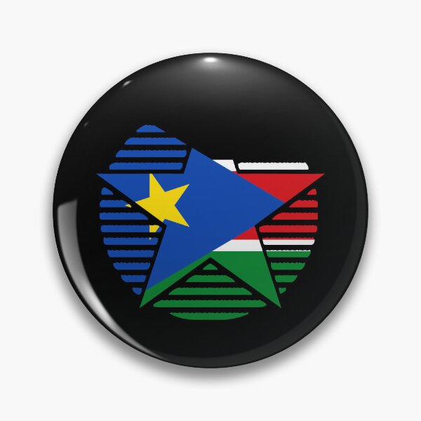 Item preview, Retro South Sudan Flag Star SS designed and sold by shitpostee.