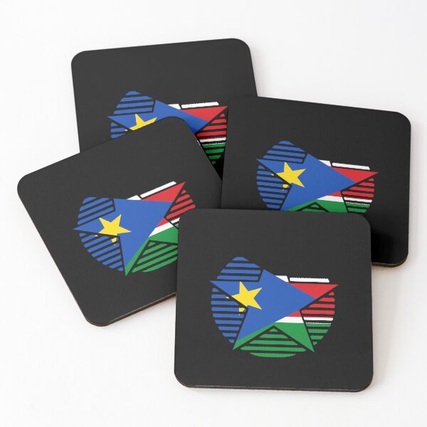 Item preview, Retro South Sudan Flag Star SS designed and sold by shitpostee.