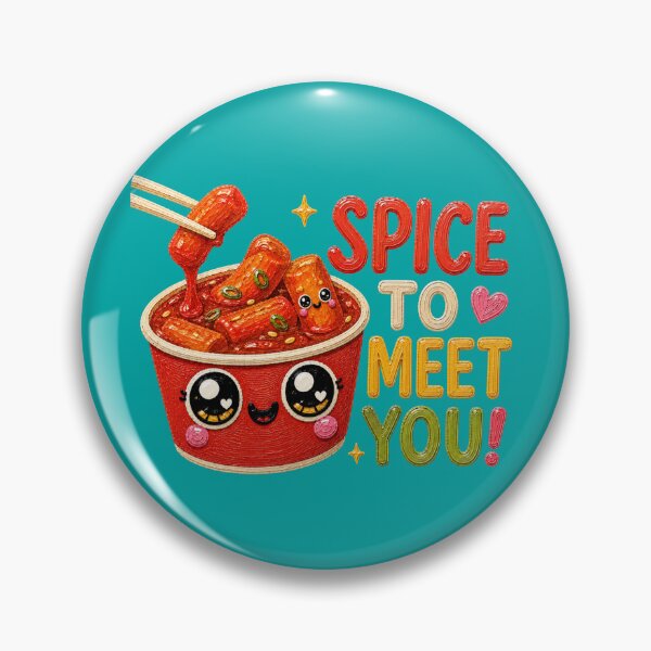 Item preview, Spice to Meet You Cute Spicy Noodles designed and sold by Liv Solara.