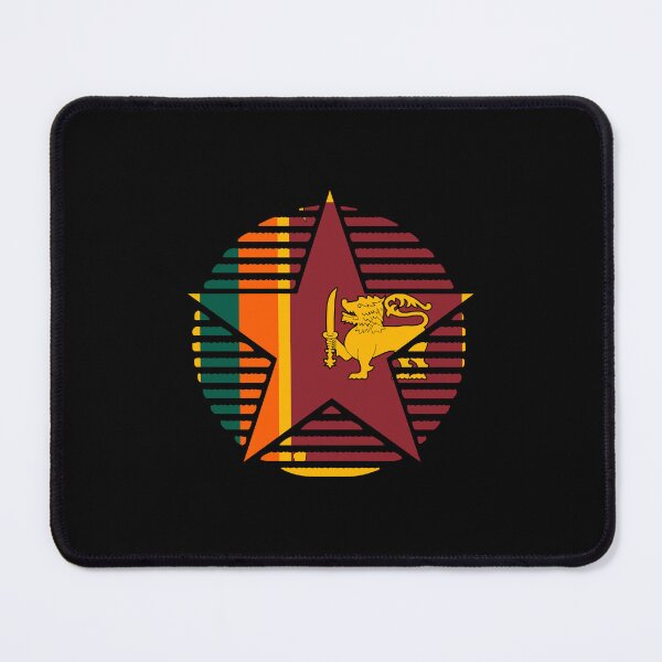 Item preview, Retro Sri Lanka Flag Star LK designed and sold by shitpostee.