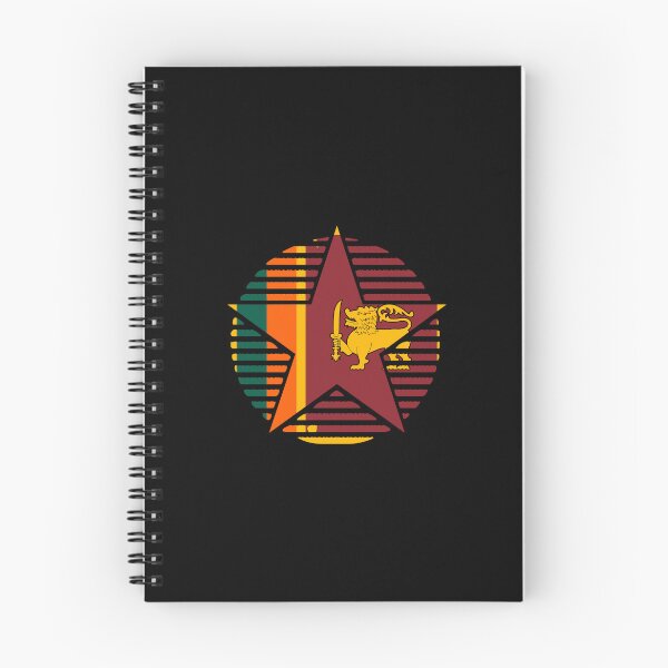 Item preview, Retro Sri Lanka Flag Star LK designed and sold by shitpostee.