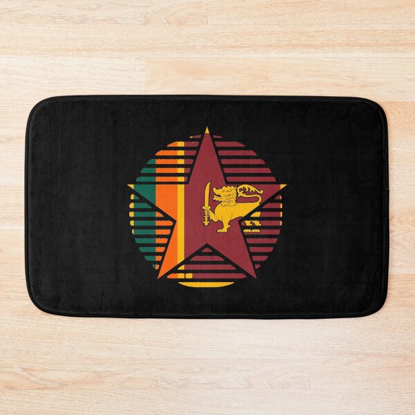 Item preview, Retro Sri Lanka Flag Star LK designed and sold by shitpostee.