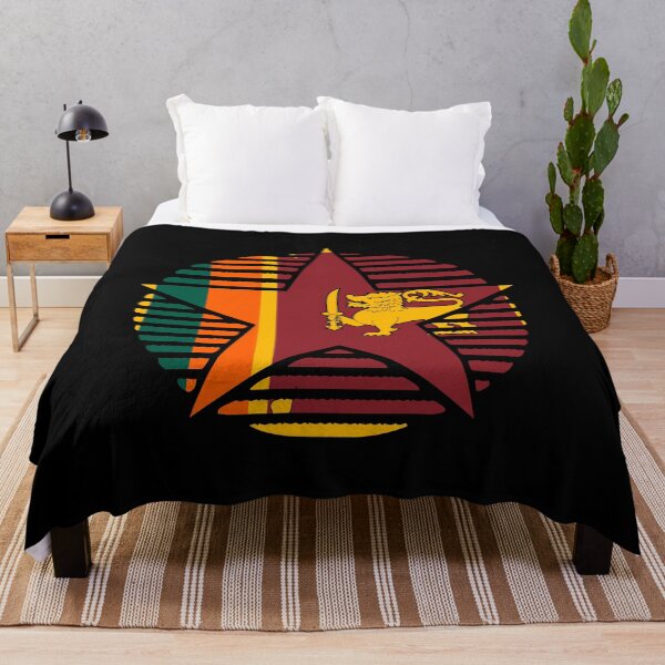 Item preview, Retro Sri Lanka Flag Star LK designed and sold by shitpostee.