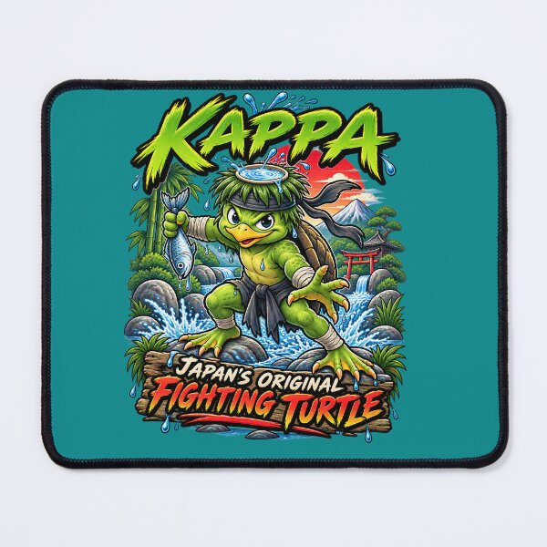 Item preview, Kappa – Japan’s Original Fighting Turtle | Japanese Yokai designed and sold by Clint Reno Designs.