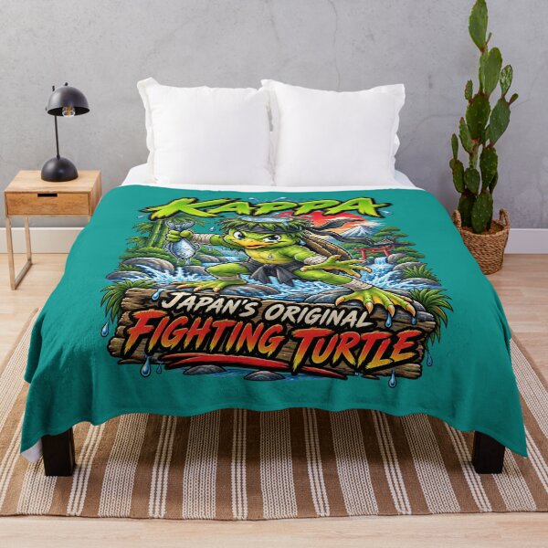 Item preview, Kappa – Japan’s Original Fighting Turtle | Japanese Yokai designed and sold by Clint Reno Designs.