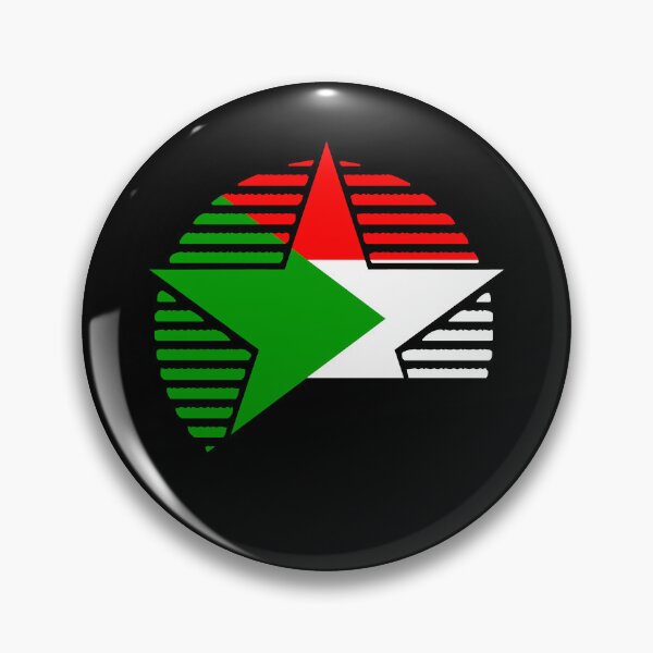 Item preview, Retro Sudan Flag Star SD designed and sold by shitpostee.