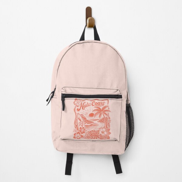 Item preview, Nalu Coast Pink Surf Graphic | Tropical Beach Streetwear designed and sold by Nalu Coast.