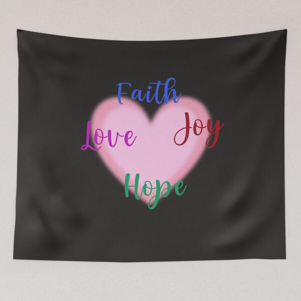 Item preview, Faith Love Joy Hope God T-shirts designed and sold by Shevonda Thomas.