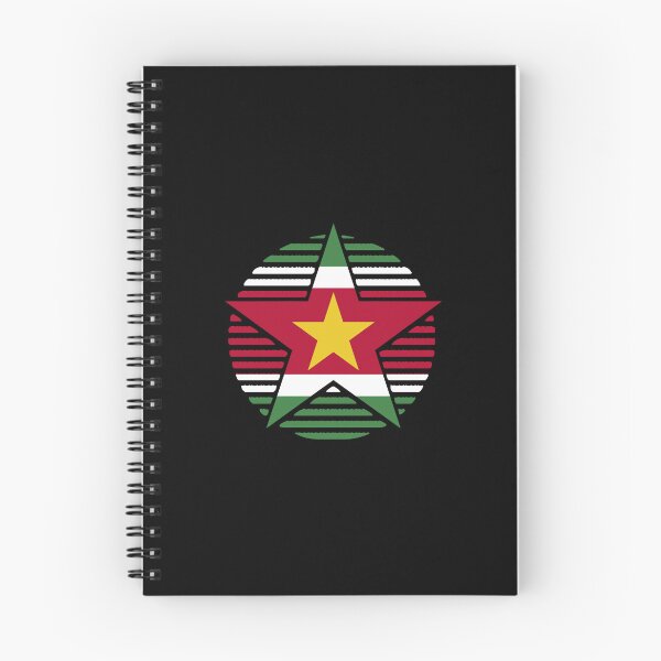 Item preview, Retro Suriname Flag Star SR designed and sold by shitpostee.
