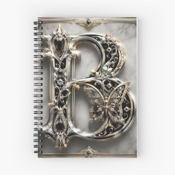 Item preview, Luxury​ Jewelry​ B Butterfly Alphabet  designed and sold by Adisak-designs.
