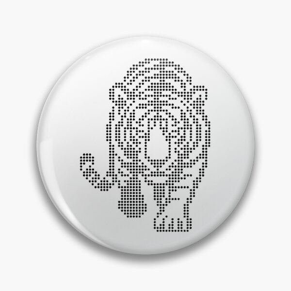 Item preview, Prowling Tiger Pixel Retro Dot Matrix designed and sold by Zibaldone Design.