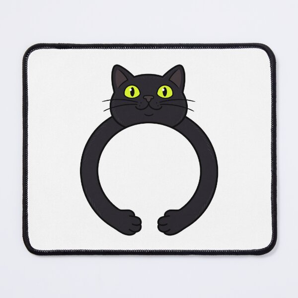 Item preview, Hugging Black Cat designed and sold by brkvdesign.