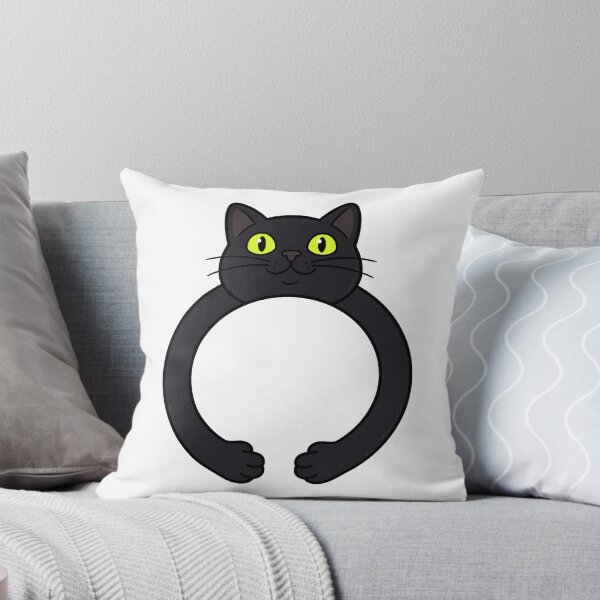 Item preview, Hugging Black Cat designed and sold by brkvdesign.