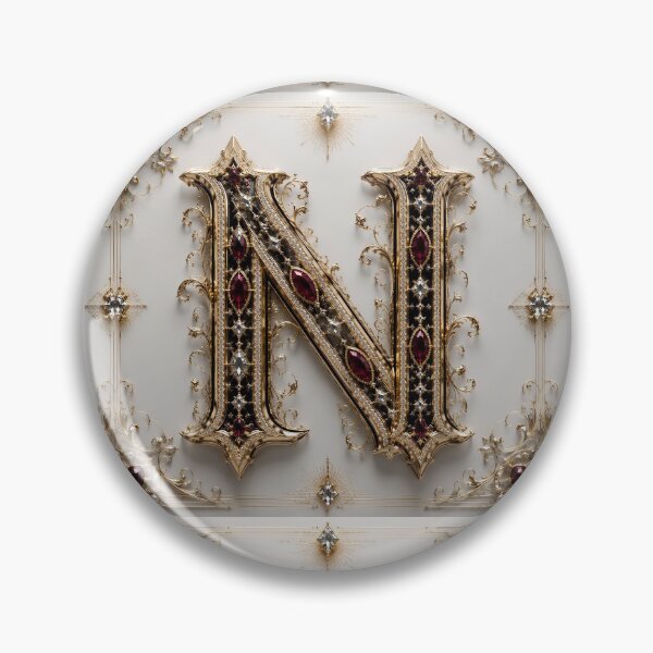 Item preview, Luxury Jewelry N Alphabet designed and sold by Adisak-designs.
