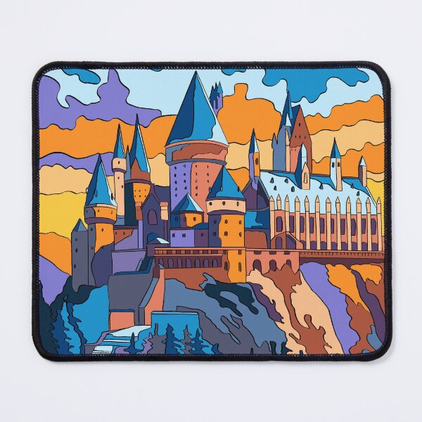 Item preview, Hogwarts Castle Portrait designed and sold by starling_designs.