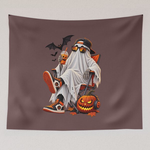 Item preview, Dead Tired – Funny Chill Ghost Halloween designed and sold by Cardio Boutique.