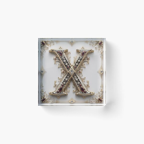 Item preview, Luxury​ Jewelry​ X Alphabet designed and sold by Adisak-designs.