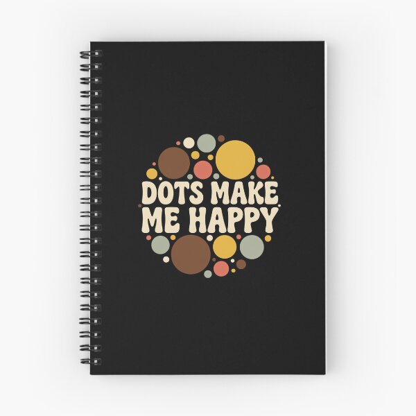 Item preview, Dots Make Me Happy T Shirt, Retro Polka Dot Shirt, Playful Vintage Tee, Cute Graphic Gift designed and sold by Daily Mood Tees.