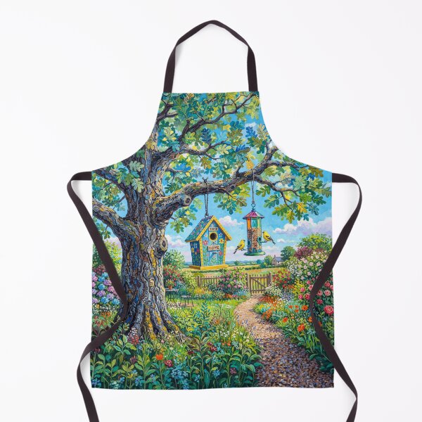 Item preview, Country Bird House And Bird Feeder designed and sold by Home Decor Art.