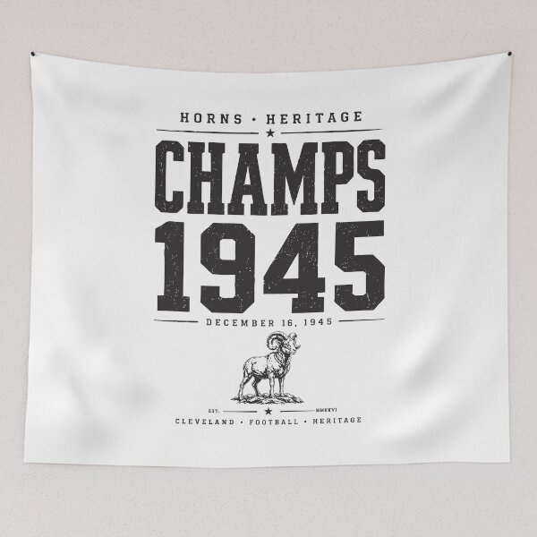Item preview, Champs 1945 — Vintage Cleveland Football Heritage designed and sold by elcarnero.
