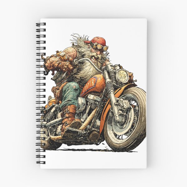 Artikelvorschau, Illustration eines coolen Bikers entworfen und verkauft von robyeyedropy.