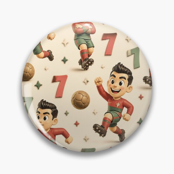 Item preview, Retro Vintage 1930s Cartoon Soccer Player Legend Number 7-#RetroCartoon # designed and sold by mo-carnival.