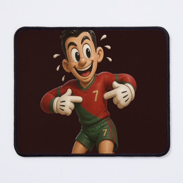 Item preview, Retro Vintage 1930s Cartoon Soccer Player Legend Number 7-#RetroCartoon # designed and sold by mo-carnival.