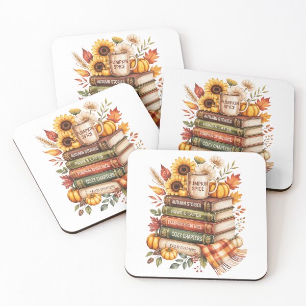 Item preview, Pumpkin Spice and books designed and sold by jkrphoto.