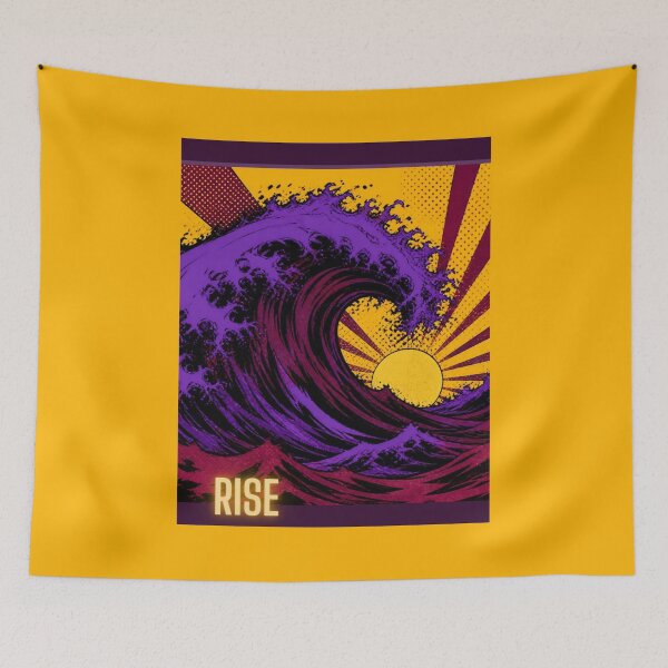 Item preview, Purple Rising designed and sold by lifeinspired4u.