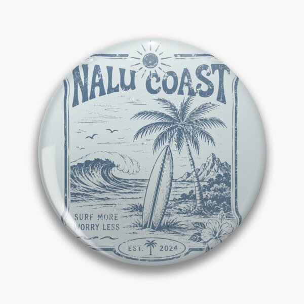 Item preview, Nalu Coast Surf Graphic | Unisex Coastal Streetwear  designed and sold by Nalu Coast.