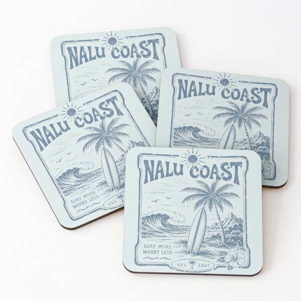 Item preview, Nalu Coast Surf Graphic | Unisex Coastal Streetwear  designed and sold by Nalu Coast.