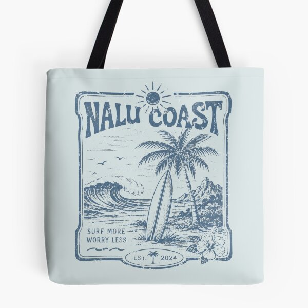 Item preview, Nalu Coast Surf Graphic | Unisex Coastal Streetwear  designed and sold by Nalu Coast.