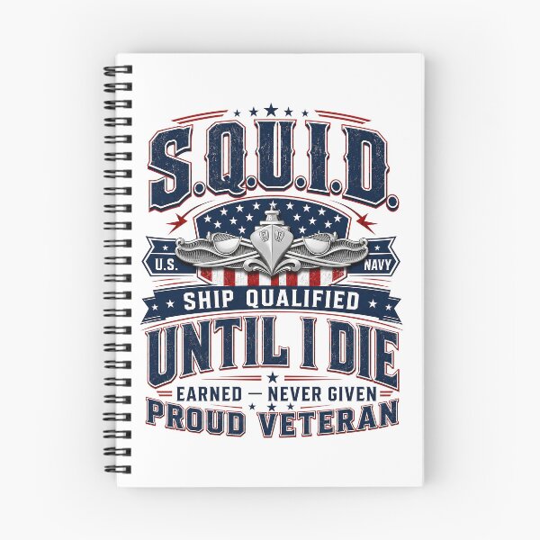 Item preview, Surface Warrior: S.Q.U.I.D. Proud Veteran designed and sold by BlissBlvdShop.