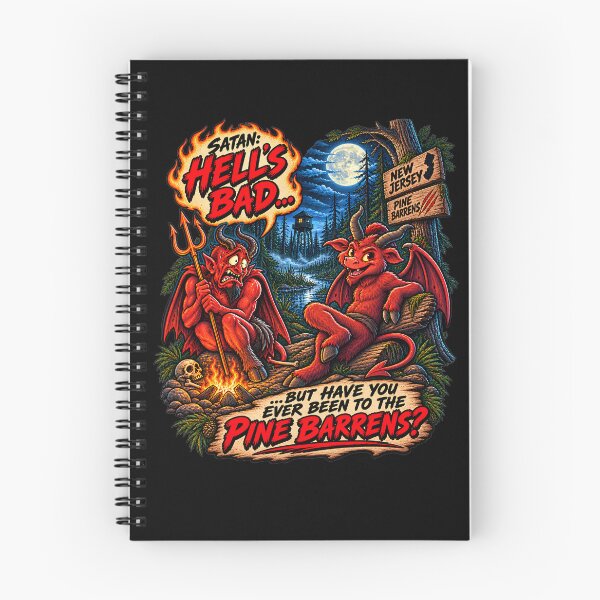 Item preview, Jersey Devil – Hell’s Bad, But Have You Been to the Pine Barrens? designed and sold by Clint Reno Designs.