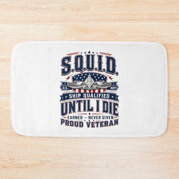 Item preview, Surface Warrior: S.Q.U.I.D. Proud Veteran designed and sold by BlissBlvdShop.