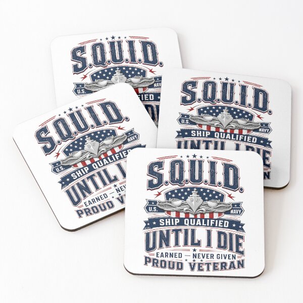 Item preview, Surface Warrior: S.Q.U.I.D. Proud Veteran designed and sold by BlissBlvdShop.