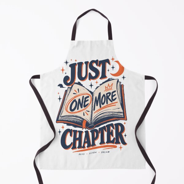 Item preview, Just One More Chapter | Retro Book Lover Reading Design designed and sold by Sunday.Supply.
