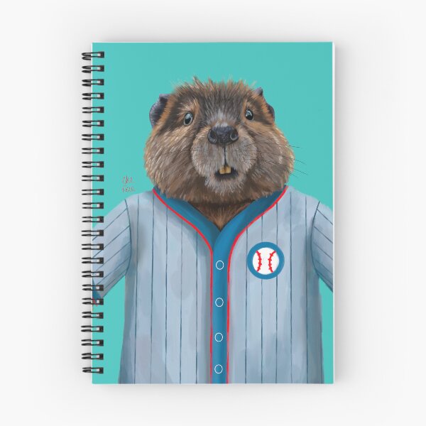 Item preview, Beaver Baseball Art designed and sold by Chelseigh Rae Artistry.