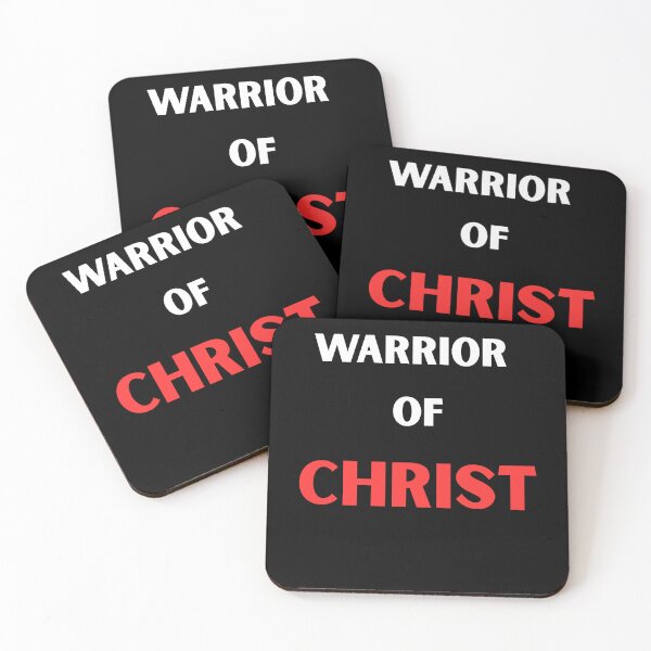 Item preview, Warrior Of Christ Bold Typography designed and sold by Drami21.