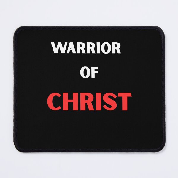 Item preview, Warrior Of Christ Bold Typography designed and sold by Drami21.